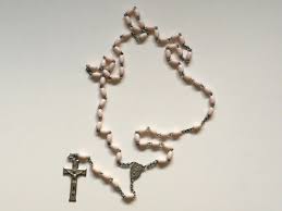 Vintage French Rosary Crucifix Necklace 22.5 inches Found in France | eBay
