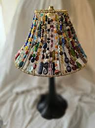 Handmade Beaded Lampshade - Etsy