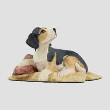 Vintage Sam Puppy Dog Figurine - Rare Border Fine Arts - Handmade Pottery Ornate- Mantel Table - Gift - Etsy