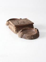 tobacciana box with trays circa 1940 – 86 Vintage