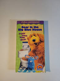 Bear in the Big Blue House - Potty Time with Bear (VHS, 1999 ...