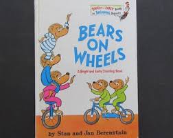 Bears on Wheels: Vintage Berenstain Bears Beginner Book - Etsy