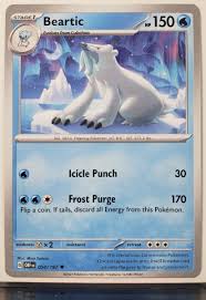 Beartic 054/197 NM / M Obsidian Flames Pokemon Card $2 ...