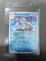 Beartic 054/197 Uncommon Reverse Holo Pokémon Obsidian ...