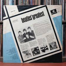 The Beatles - Beatles' Greatest - 1970 Parlophone Odeon, VG/VG+