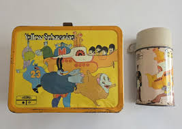BEATLES Yellow Submarine 1968 Vintage Original Lunch Box ...
