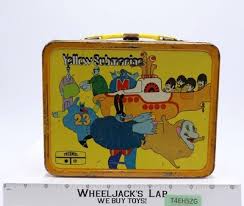The Beatles Yellow Submarine Metal Lunch Box 1968 King ...