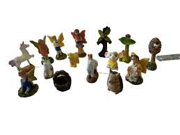 Set of 15 Fairy & Animals Figurines ~ Vintage Cute | eBay