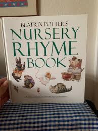 Vintage, 1989, Beatrix Potter's, Nursery Rhyme Book, Hard ...