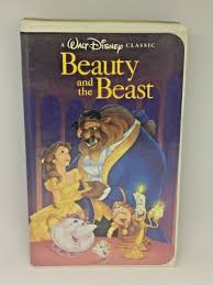 Rare Walt Disney Beauty and the Beast (VHS, 1992) Black ...