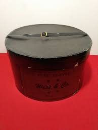 Large hat box Black with solid top(non clear top) | eBay