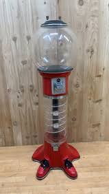 Vintage Spiral Gumball Machines