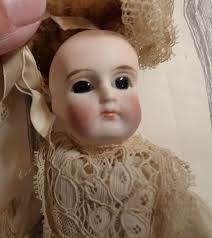 SUPERB 1875 Antique French/German Presentation BRIDE Doll Original Glass Lid Box | eBay