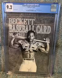 BECKETT BASEBALL CARD MONTHLY #63 CGC 9.2 BO JACKSON ICONIC ...