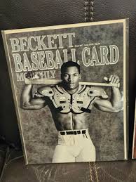 Bo Jackson 1990 Beckett Baseball Card Monthly | eBay