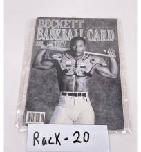 Sold at Auction: BO JACKSON BECKETT BASEBALL MONTHLY MAGAZINE