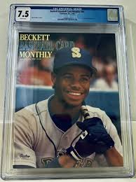 Beckett Baseball Card Monthly Issue #64 CGC 7.5 Ken Griffey ...