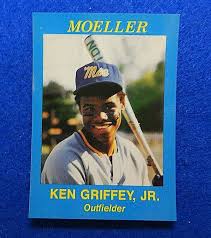 KEN GRIFFEY JR. 1987 Moeller High School Pre-Rookie ...