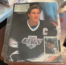 Becket Hockey Magazine First Issue Sept/Oct 1990 Wayne ...