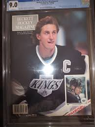 Beckett Hockey Magazine #1 1990 Wayne Gretzky CGC 9.0 UPC ...