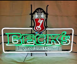 Becks Imported From Germany Neon Sign Bar Sign Neon Light – DIY Neon Signs