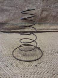 Vintage Iron Industrial Spring Candle Holder Antique Old Farm Primitive 8623 | eBay