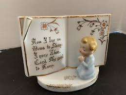 Vintage Kitsch 1950s - 60s Pajama Child Vase Planter Book ...