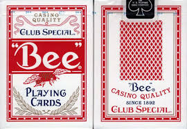Bee' Standard Red Playing Cards Deck | PlayingCardDecks.com