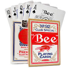 1 Deck USA Original Bee Playing Cards NO.92 Club Poker Card ...