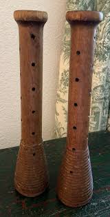 Pair of Authentic Vintage Wool Mill Wooden Beehive Bobbins; Repurposed Bobbin Candle Holders; Circa 1930, Primitive Farmhouse Country Decor - Etsy