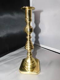 10" BRASS CANDLSTICK BY BALDWIN BRASS | eBay