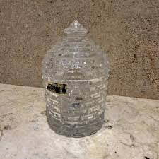 Honey Bee Hive Crystal Jar by Violetta Made in Poland Mid ...