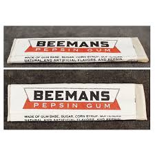 1960's Vintage Beemans Pepsin Chewing Gum Stick - Never ...