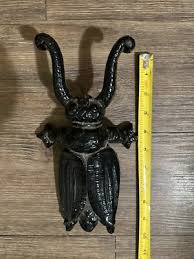 Vintage Cast Iron Boot Scrape Beetle Scarab Bug Pull Unique Heavy 10” Metal | eBay