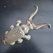 Vintage Boot Jack in Cast Iron - Stag Beetle - Swedish Mid Century - Etsy UK