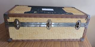 Fabulous Vintage Canadian Cedar Lined Union Trunk Please ...