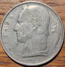 1949 Belgium 5 Franc Coin N7 | eBay