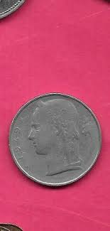 BELGIUM BELGIAN KM134.1 1949 VF-NICE OLD VINTAGE 5 FRANC PRE ...