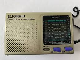 Bell & Howell VTG MW.SW1-7 9 Band World Receiver Shortwave ...