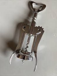 Stainless Steel Wing Corkscrew Wine Opener Bottle Cork Screw ...
