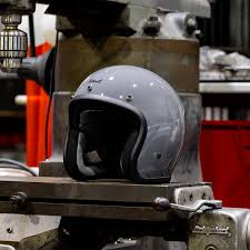 Biltwell Bonanza Helmet DOT Approved - Gloss Storm Grey