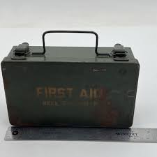 Vintage Bell System First Aid Kit Telephone Company 1960's Full Metal W/ Scissor | eBay