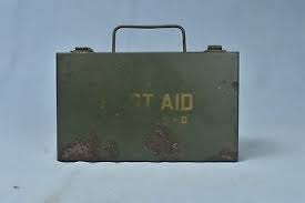 Vintage BELL SYSTEM LINEMAN FIRST AID KIT + CONTENTS BELL (6) BULLARD (3) #05113 | eBay