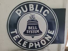 Vintage buried cable signs for sale