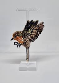 Brooch Robin Handmade - Etsy