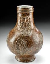 Sold at Auction: 17th C. German Bellarmine Stoneware ...