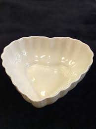 Belleek Heart Shaped Dish, David Mcbirney & Co. Fine Bone ...