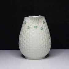 Porcelain Jug, Belleek Porcelain, Ireland, Shamrock and ...