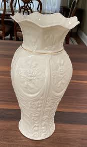 10” Belleek Romantic Rose Vase Edition 2001 & 2.5” Swirl Rose Little Vase | eBay