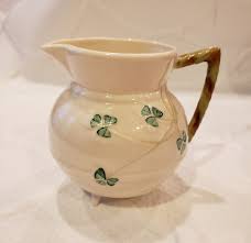 Belleek Shamrock Pot - Etsy